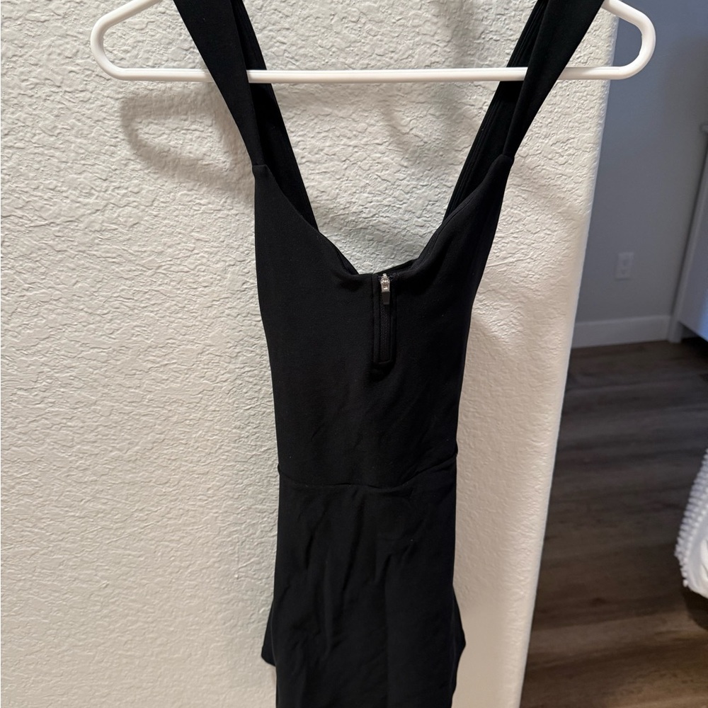 ALO Yoga Black Backless Dress
